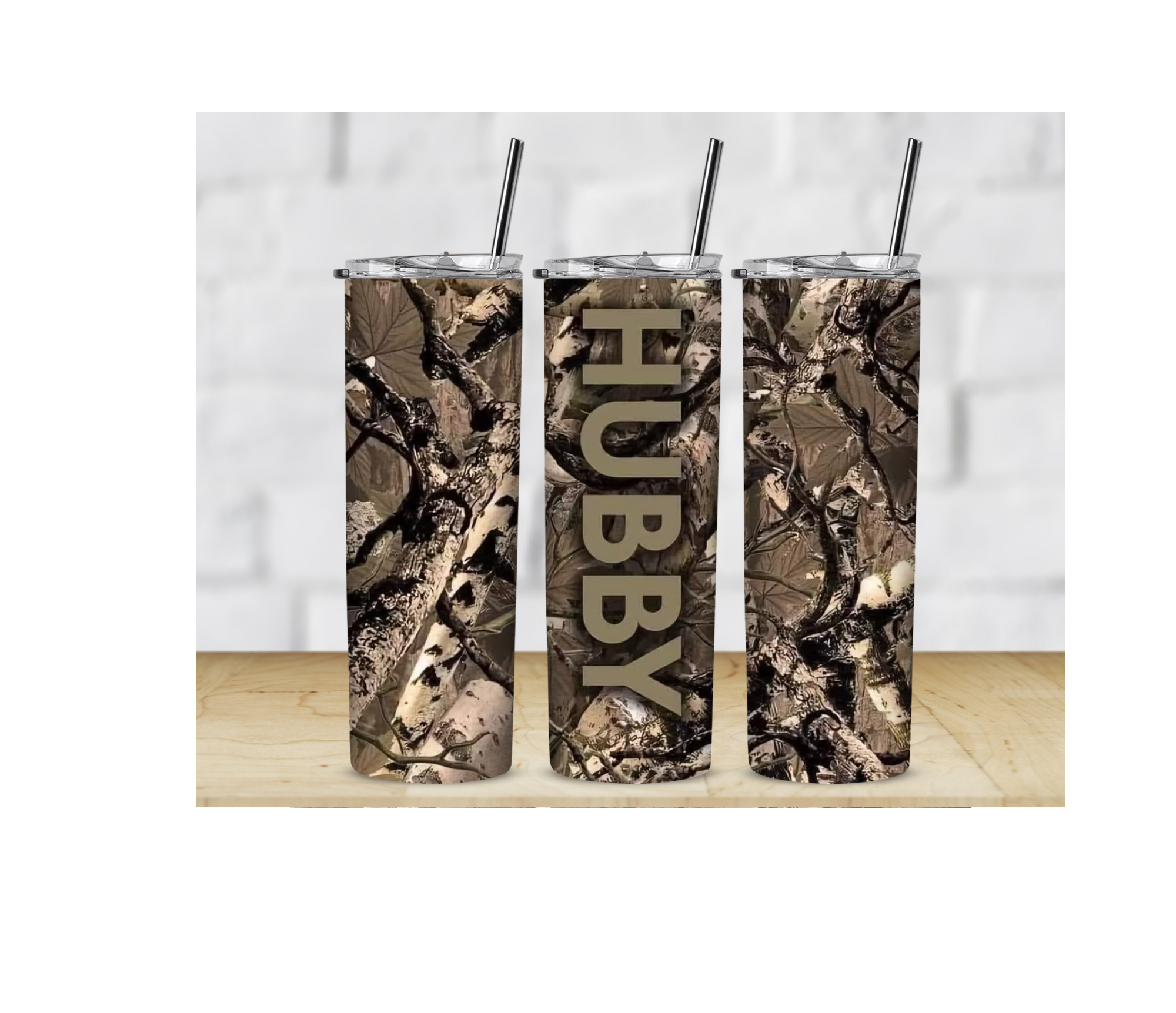 Hubby 20oz Skinny Tumbler  20oz stainless steel