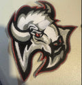 Made To Order 5x4 Embroidered Buffalo Sabers Iron On Patch