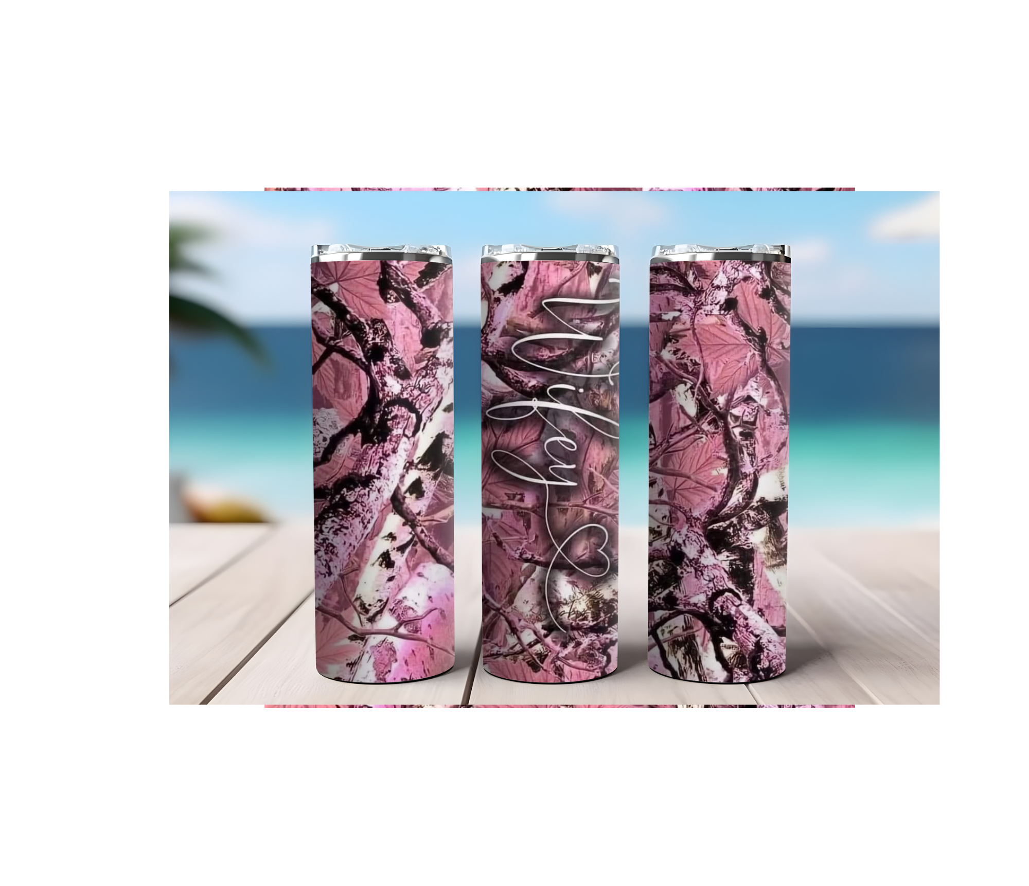 Wifey  20oz Skinny Tumbler  20oz stainless steel