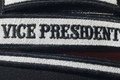 VICE PRESIDENT BIKER CLUB EMBROIDERED JACKET VEST 4 INCH BIKER PATCH