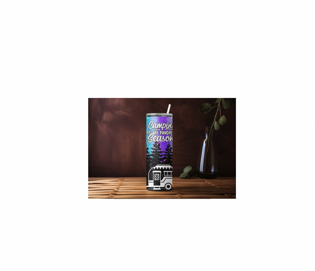 Purple Black Resting B$&’tch Face 20oz stainless steel tumbler sublimation