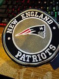 5 In New England AFC Champions Iron On Patch