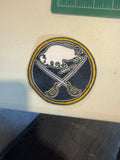 BUFFALO SABRES EMBROIDERED IRON ON PATCH—BRAND NEW!!