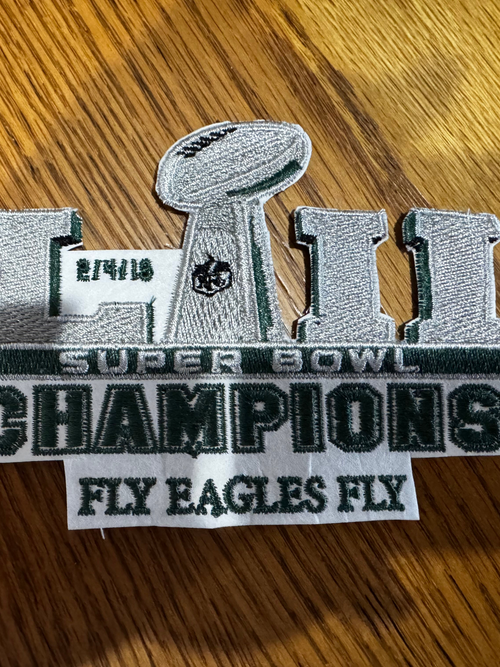 2018 Eagles Super Bowl Iron On Patch