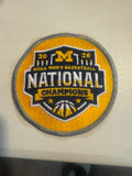 5x5 Oval 2026 NCAA Men’s Basket National Champion Embroidered Iron On Patch