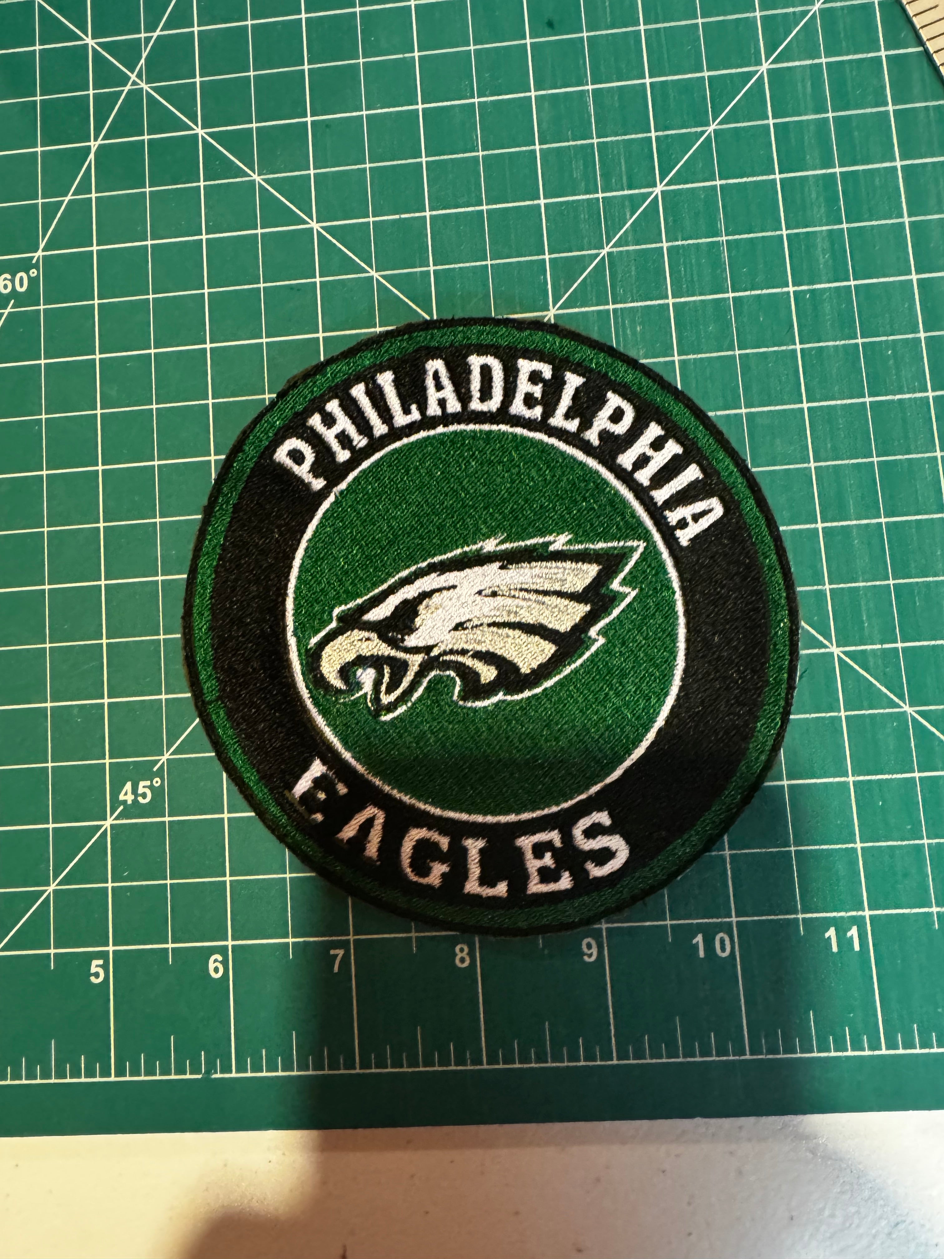 5 inch Philadelphia Eagles Embroidery Patch