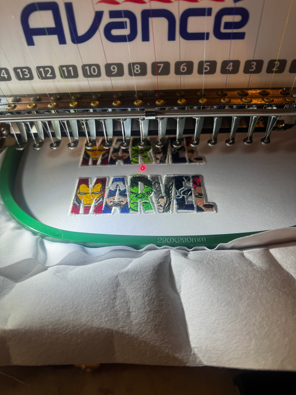 Embroidered Patch - Inspired By Faux Marvel - NEW - Iron-on/Sew-on