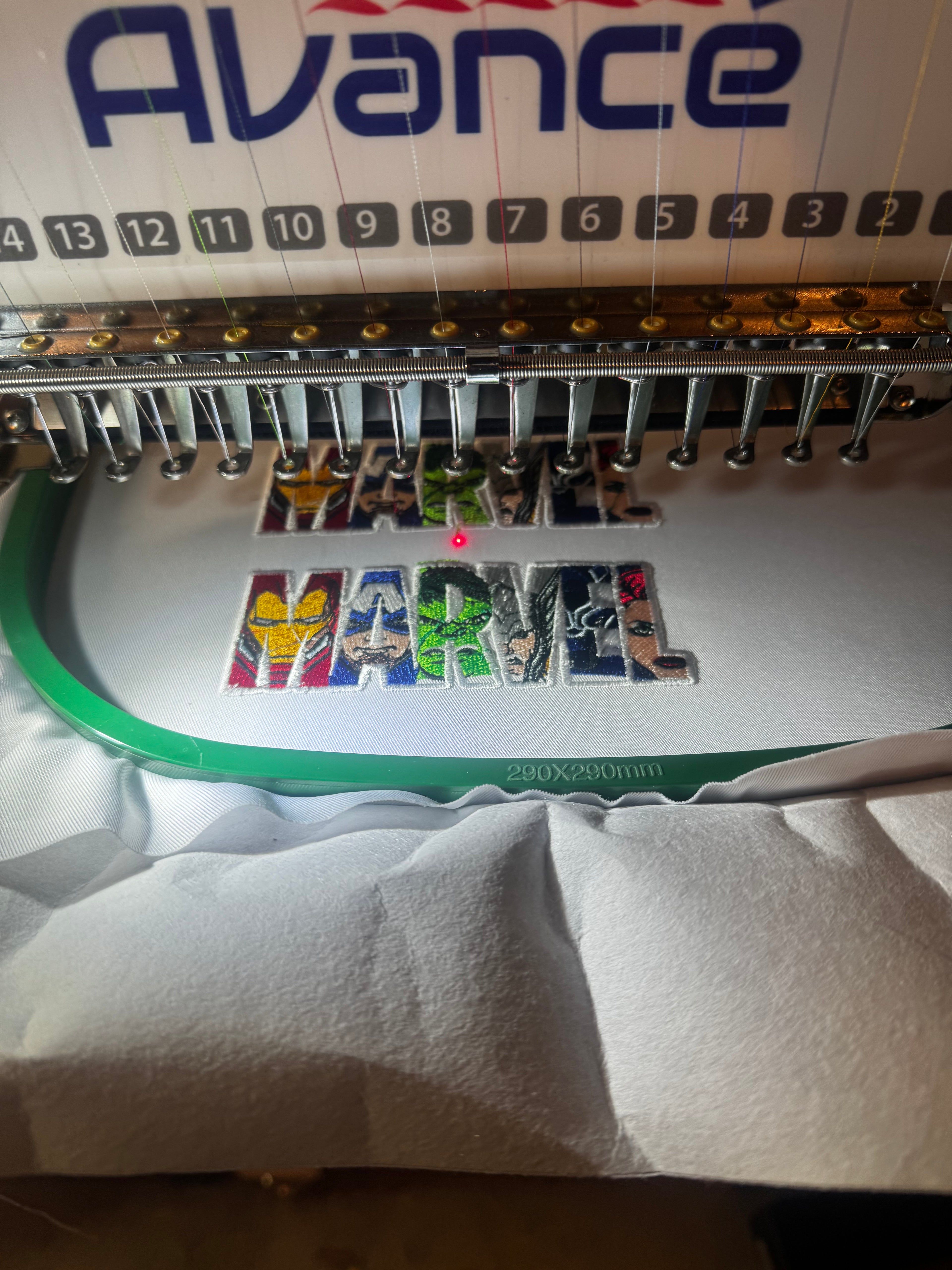 Embroidered Patch - Inspired By Faux Marvel - NEW - Iron-on/Sew-on