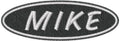 5 X 1 3/4 INCH Name Plates Embroidered Iron On Patch changeable Name/Colors