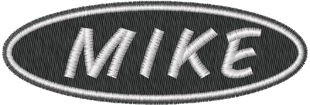 5 X 1 3/4 INCH Name Plates Embroidered Iron On Patch changeable Name/Colors