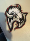 Made To Order 5x4 Embroidered Buffalo Sabers Iron On Patch